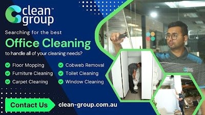 What is included in an end-of-lease office cleaning service?